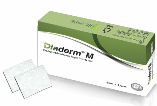 Matrice tissutale chirurgia odontoiatrica - Diaderm M Membrane - Cowellmedi - collagene