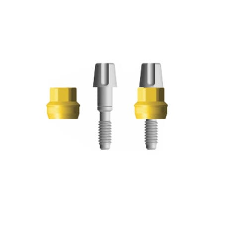 Pilastro dentale per impianto in titanio - Ext. Shoulder   - Cowellmedi - esterno / dritto