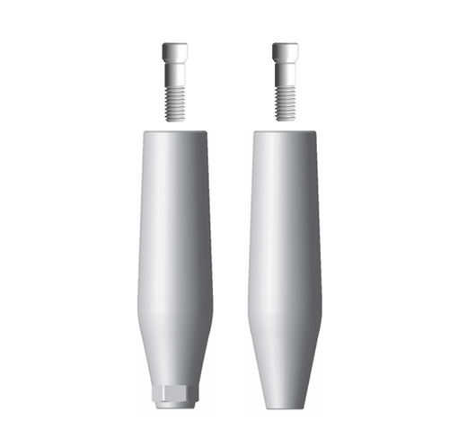 Pilastro dentale per impianto in PMMA - Sub. Plastic UCLA  - Cowellmedi - ad esagono interno / dritto / a vite
