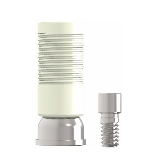 Pilastro dentale per impianto CoCr - Sub. Multi Meta G UCLA Cylinder - Cowellmedi - esterno / ad esagono interno / dritto