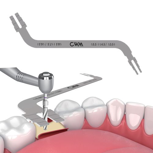Calibro di profondita di impianti parallelo - Volume-Up   - Cowellmedi