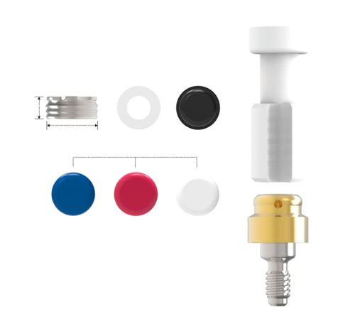 Pilastro dentale per impianto in titanio - Int. Sonator S   - Cowellmedi - in plastica / conico / ad ottagono interno