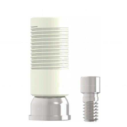 Pilastro dentale per impianto cilindrico - Sub-N. Multi Meta G UCLA Cylinder - Cowellmedi - in titanio / esterno / dritto