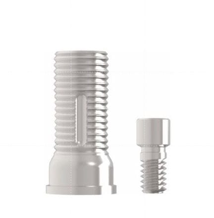 Pilastro dentale per impianto cilindrico - Sub-N. Multi Titanium Cylinder - Cowellmedi - in titanio / esterno / dritto