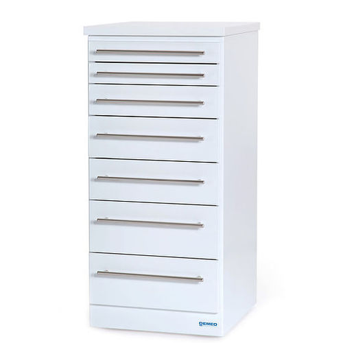 Carrello medico - S series - Demed Medical Carts - per apparecchio / 5 cassetti