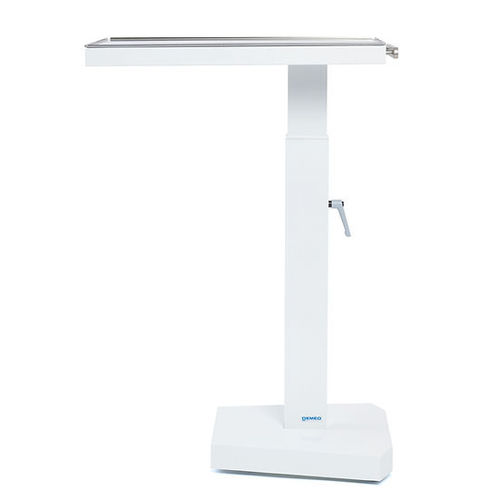 Carrello per strumenti odontoiatrici - Demed Medical Carts - in acciaio inossidabile / mobile / ad altezza regolabile