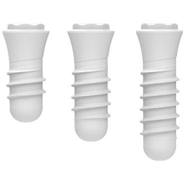 Impianto dentale conico - ZERAMEX&reg; P6 - Dentalpoint AG - in ceramica / ad esagono interno