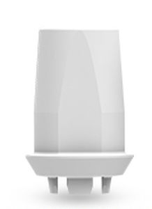 Pilastro dentale per impianto in titanio - ZERAMEX® XT - Dentalpoint AG - interno / dritto