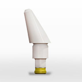 Pilastro dentale per impianto in titanio - ZERAMEX® ZERALOCK™ - Dentalpoint AG - interno / angolare