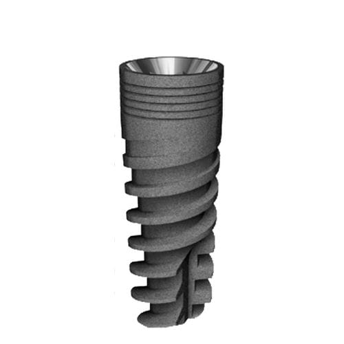 Impianto dentale conico - DCL series - Dentin Implants Technologies LTD - in titanio / ad esagono interno / a spirale