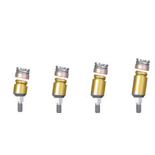 Pilastro dentale per impianto interno - WCA series - Dentin Implants Technologies LTD - angolare / multi-unit angolare