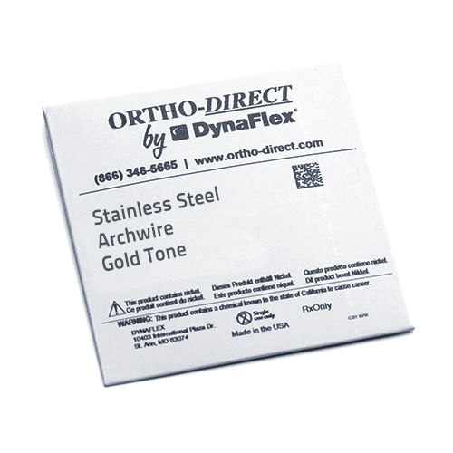 Filo ortodontico rettangolare - O-951 series - DynaFlex - quadrato / arrotondato / in acciaio inossidabile