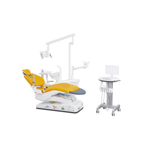 Riunito odontoiatrico mobile - ZA-208Q6 - Foshan Ziann Medical Apparatus Co., Ltd - portatile / con poggiatesta flessibile / con portastrumenti
