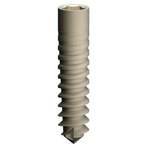 Impianto dentale cilindrico - EASY  - GIESSE TECHNOLOGY SRL - in titanio / ad esagono interno