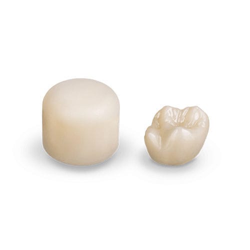 Materiale odontoiatrico in zircone - BruxZir® NOW - Glidewell Europe - per ricostruzione dentale / di fresatura