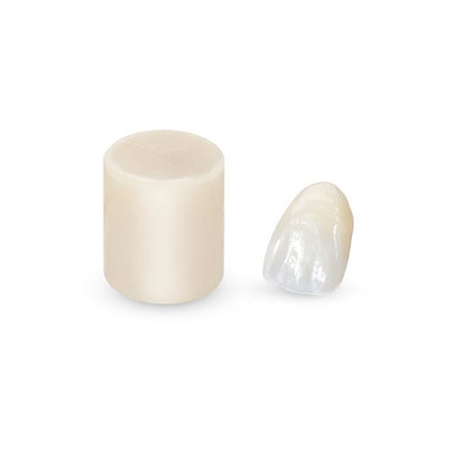 Materiale odontoiatrico in zircone - BruxZir® NOW - Glidewell Europe - di fresatura
