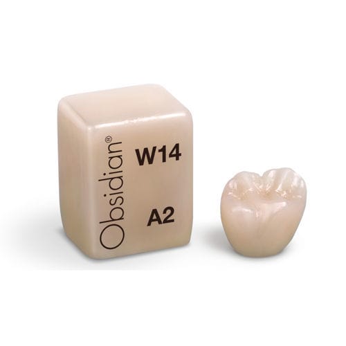 Materiale odontoiatrico in ceramica - Obsidian® - Glidewell Europe - di fresatura