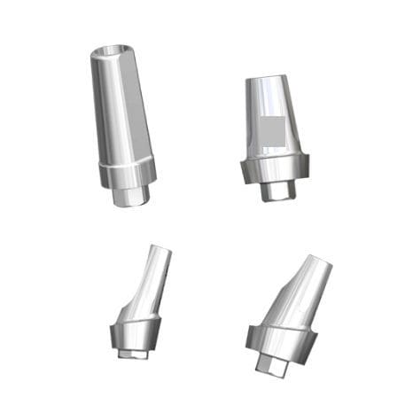 Pilastro dentale per impianto in titanio - EVL® - Global D - interno / dritto / angolare