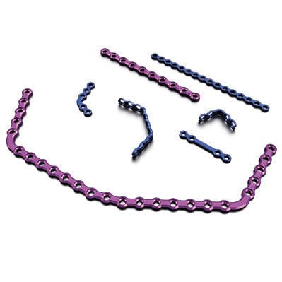 Placca di compressione per massiccio facciale - Carcitek - Global D