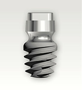 Impianto dentale cilindrico - Twinkon®4 - Global D - in titanio / conico / dritto