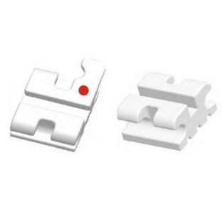 Bracket ortodontici estetico - TZC1/TZC2 - Hangzhou Yahong Medical Apparatus Co., Ltd. - in ceramica