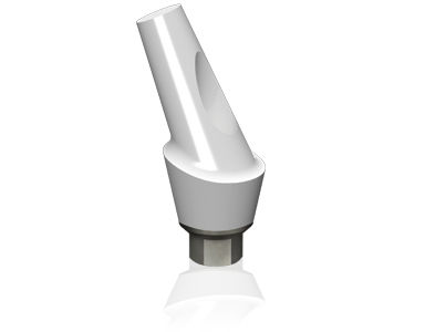 Pilastro dentale per impianto in zircone - NM-Zxxxx series - Noris Medical Ltd. - ad esagono interno / angolare
