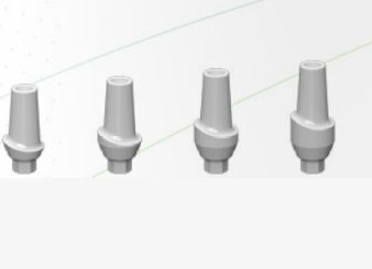 Pilastro dentale per impianto in zircone - NM-Zxxxx series - Noris Medical Ltd. - ad esagono interno / dritto