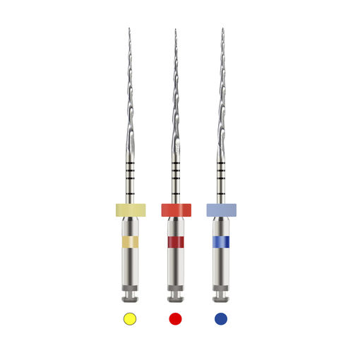 Lima odontoiatrica con movimento alternato - S-one Plus - SOCO Precision Instrument Co., Ltd. - per trattamenti canalari / NiTi