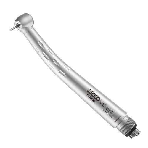 Turbina odontoiatrica - G18 series - SOCO Precision Instrument Co., Ltd. - pneumatica / con pulsante / autoclavabile