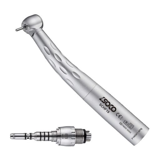Turbina odontoiatrica - SCHF19  - SOCO Precision Instrument Co., Ltd. - pneumatica / con pulsante / con illuminazione LED