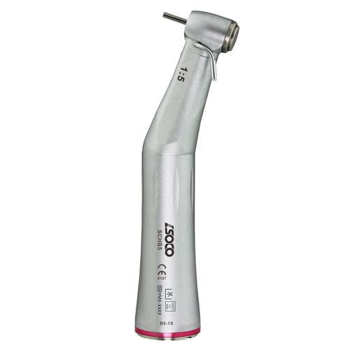Contrangolo odontoiatrico - SCHB5 - SOCO Precision Instrument Co., Ltd. - elettrico / moltiplicatore / con pulsante