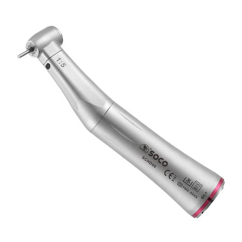 Contrangolo odontoiatrico - SCHD06 - SOCO Precision Instrument Co., Ltd. - pneumatico / moltiplicatore / con pulsante