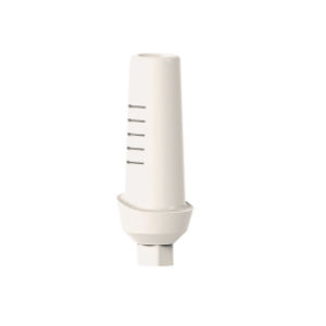 Pilastro dentale per impianto in PEEK - 7200011 - TAV Dental Ltd. - ad esagono interno / dritto / provvisorio