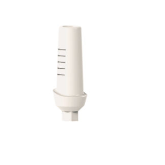 Pilastro dentale per impianto in PEEK -  7200010 - TAV Dental Ltd. - ad esagono interno / dritto / provvisorio