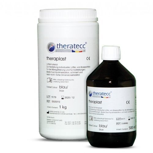 Materiale odontoiatrico in termoplastica - theratecc GmbH & Co KG - per ricostruzione dentale / in polvere / liquido