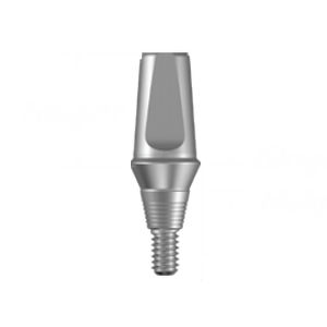 Pilastro dentale per impianto dritto - MSA4xxx, SSA4xxx series - UFIT IMPLANT - in titanio / esagonale / stretto
