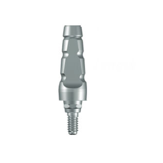 Pilastro di trasferimento in titanio - TEOIC xx1xO series - UFIT IMPLANT - ad ottagono interno / dritto / cementato