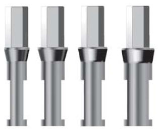 Analogo di impianto dentale conico - Ziveco Group - in acciaio inossidabile / esterno / dritto