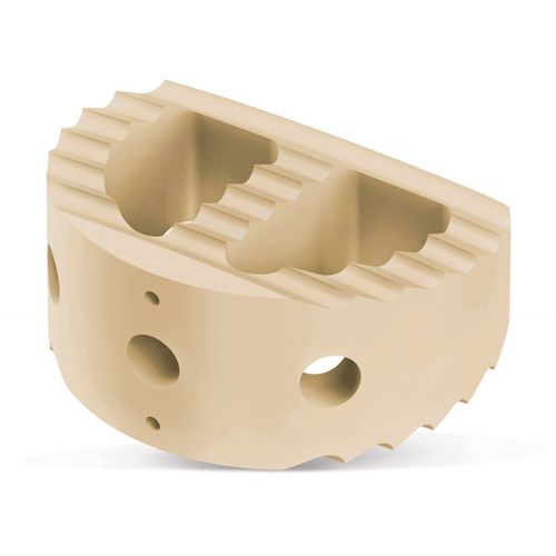 Gabbia intersomatica lombare - Contact® - RTI Surgical - via anteriore / in PEEK