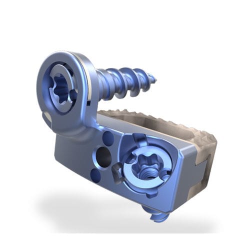 Gabbia intersomatica cervicale - TOMCAT™ - ChoiceSpine - via anteriore / in PEEK / con placca ossea cervicale