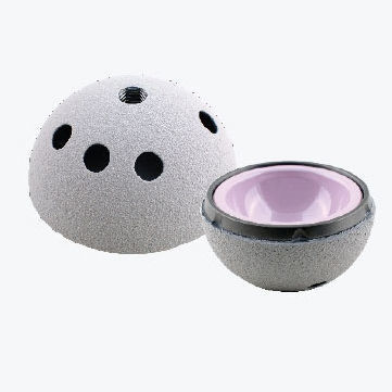 Protesi acetabolare non cementata - Furlong® H-A.C CSF plus - JRI Orthopaedics