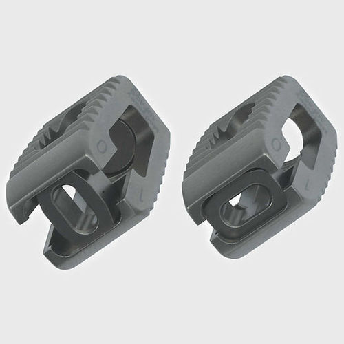 Gabbia intersomatica lombare - VARIAN™ - Medyssey Spine - via posteriore / in titanio / estensibile