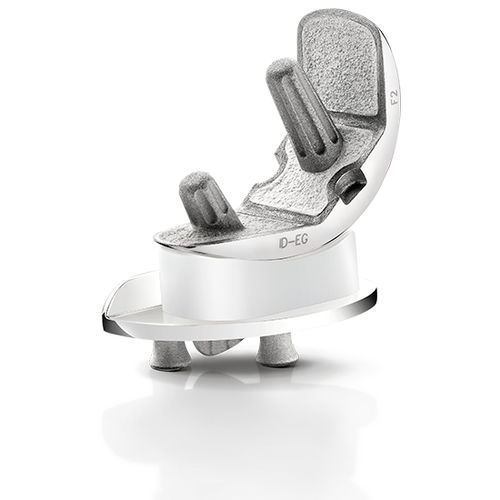 Protesi di ginocchio monocompartimentale - KAPS® - X-NOV Medical Technology - a piatto mobile