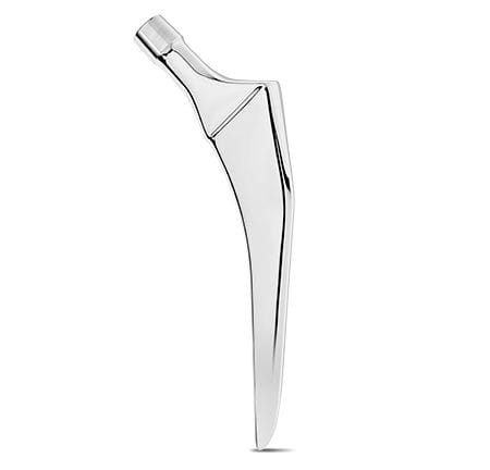 Stelo femorale di revisione - NAOS® C - X-NOV Medical Technology - cementato