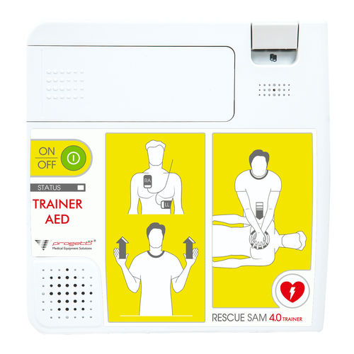 Defibrillatore esterno didattico - Rescue SAM 4.0 - Progetti S.r.l. - semiautomatico