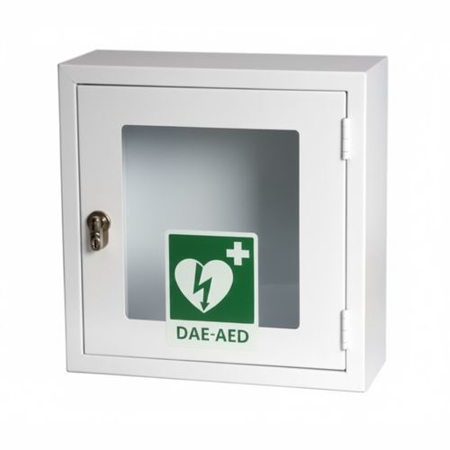 Armadio di sicurezza - Progetti S.r.l. - per defibrillatore / per ospedale / con sportello
