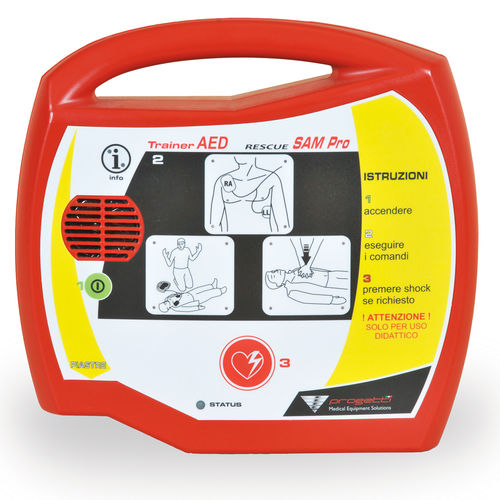 Defibrillatore esterno semiautomatico - Rescue Sam PRO - Progetti S.r.l. - didattico