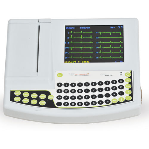 Elettrocardiografo da riposo - EPG 6 View Plus - Progetti S.r.l. - 12 canali / 3 canali / 6 canali
