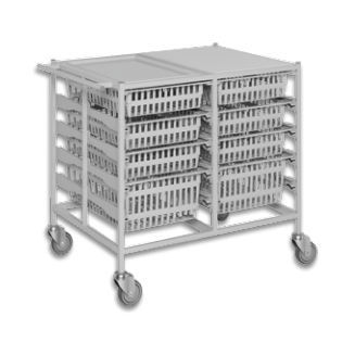 Carrello medico - 1064838 - ScanModul® - per uso generale / di trasporto / con ripiano