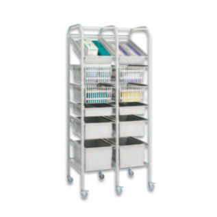 Rack di stoccaggio - ScanModul® - mobile / con rotelle